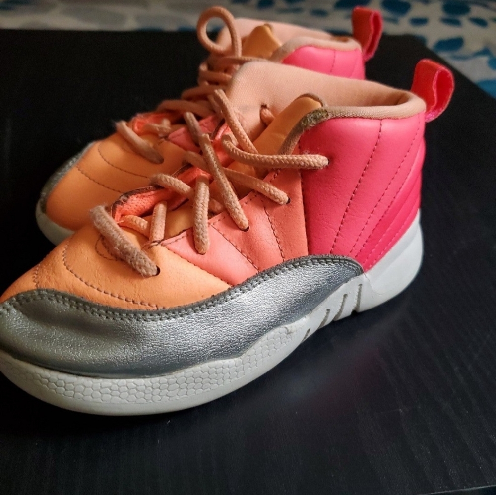 Air Jordan 12 Retro GP Sunrise Youth 10C